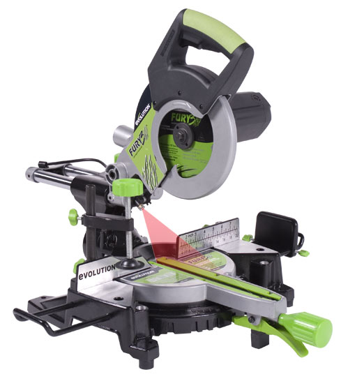 EVOLUTION FURY3 Συρόμενος (radial) Φαλτσοκόπτης 210mm TCT