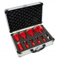 HOLZMANN MASCHINEN DTBKS6-68 Σετ διαμαντοτρύπανων για πλακάκια & πέτρα, Ø6-68mm