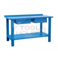 OMCN 1002 Πάγκος εργασίας 1,5m με 2 συρτάρια