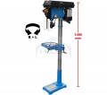 GUEDE GSB 20/812 R + L - Κολωνάτο δράπανο Δαπέδου, περιστρεφόμενο, 230V, 800W, 80mm - 55212