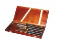 HOLZMANN MASCHINEN H6TLG Σετ Σκαρπέλων Χειρός, 6τεμ, σε ξύλινη θήκη, HSS