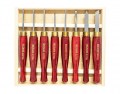 HOLZMANN MASCHINEN HM8TLG Σετ Μικρών Σκαρπέλων Χειρός, 8τεμ, σε ξύλινη θήκη, HM