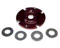 HOLZMANN MASCHINEN VN160-2(14-28) Κοπτικό Σβούρας, ρυθμιζόμενο, με αποστάτες, Ø 160, 14-28mm