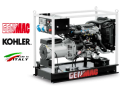 GENMAC Minicage G9KEO-E5 - Γεννήτρια Πετρελαίου, Ανοιχτή, Αυτονομία 20h, 400V, 8,1kVA, KOHLER, Μίζα 
