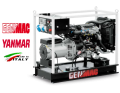 GENMAC Minicage RG11000YEO - Γεννήτρια Πετρελαίου, Ανοιχτή, 230V, 11,8kVA, YANMAR, Μίζα 