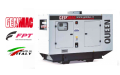 GENMAC Queen-Rent G100IS-M - Γεννήτρια Πετρελαίου, Αθόρυβη, Αυτονομία 15h, 400V, 110,0kVA, FPT Iveco, Μίζα 