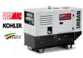 GENMAC Urban G11600KS-M5 - Γεννήτρια Πετρελαίου, Αθόρυβη, Αυτονομία 17h, 400V, 11,8kVA, KOHLER, Μίζα